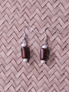 Boucles Oreilles en Os