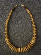 Collier en Os