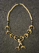 Collier en Os