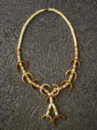 Collier en Os