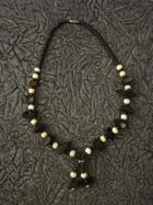 Collier en Os