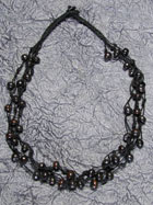 Collier en Os