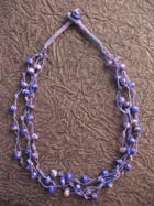 Collier en Os