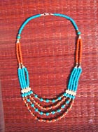 Collier en Os