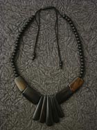 Collier en Os