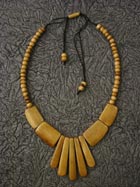 Collier en Os