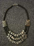 Collier en Os