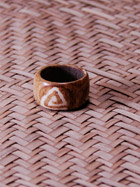 Bague en os
