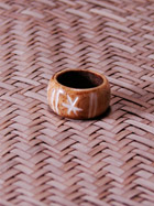 Bague en os