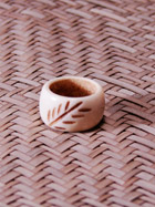 Bague en os
