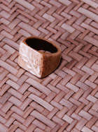 Bague en os