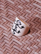 Bague en os