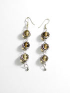 Boucles d'oreille verre