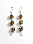 Boucles d'oreille verre