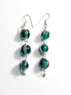 Boucles d'oreille verre