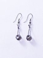 Boucles d'oreille verre