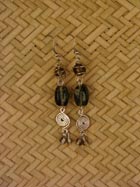 Boucles d'oreille verre