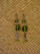 Boucles d'oreille verre