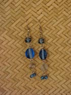 Boucles d'oreille verre
