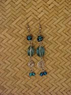 Boucles d'oreille verre