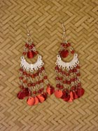 Boucles d'oreille verre
