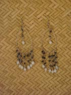 Boucles d'oreille verre