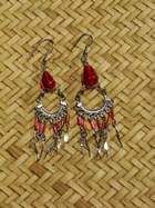 Boucles d'oreille verre