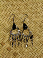 Boucles d'oreille verre