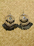 Boucles d'oreille verre