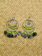 Boucles d'oreille verre