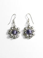 Boucles d'oreille verre