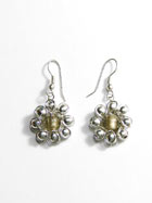 Boucles d'oreille verre