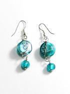 Boucles d'oreille verre