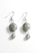 Boucles d'oreille verre