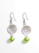 Boucles d'oreille verre