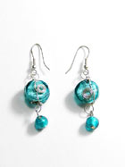 Boucles d'oreille verre