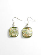 Boucles d'oreille verre