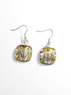 Boucles d'oreille verre