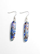 Boucles d'oreille verre