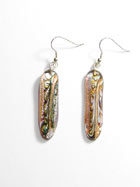 Boucles d'oreille verre