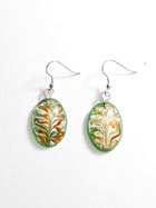 Boucles d'oreille verre