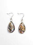 Boucles d'oreille verre
