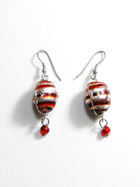 Boucles d'oreille verre