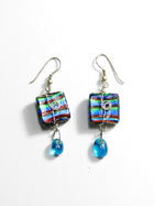 Boucles d'oreille verre