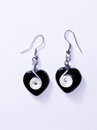 Boucles d'oreille verre