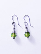 Boucles d'oreille verre