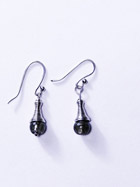 Boucles d'oreille verre