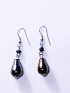 Boucles d'oreille verre